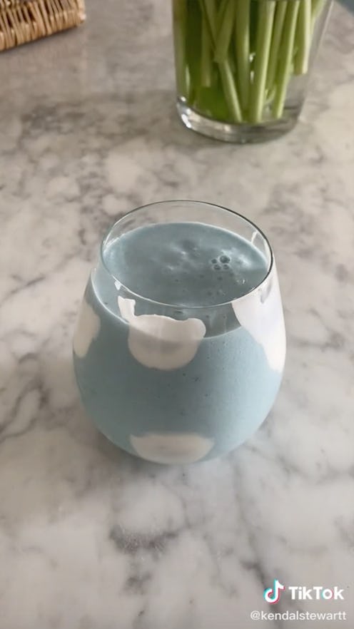 How to make the TikTok-viral Erewhon blue coconut cloud smoothie at home.
