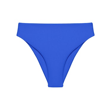 swimwear trends 2022 blue bikini bottom