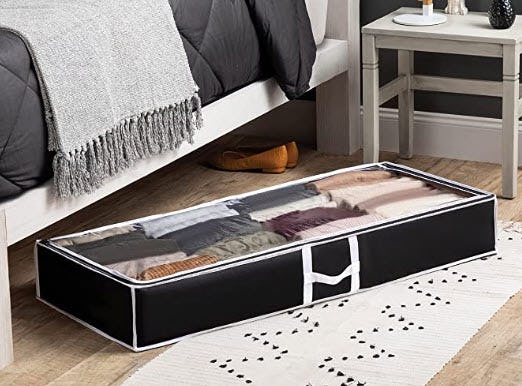 ZOBER Underbed Storage Bag Organizer