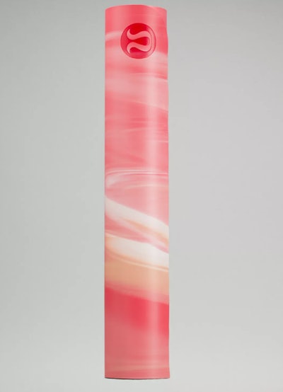 Best Mother's Day Gifts, pink marbled yoga mat