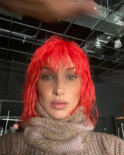 Expect more neon hair colors this summer 2022.