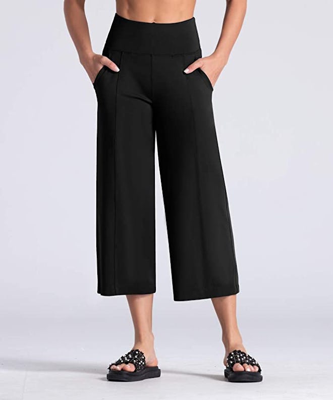 THE GYM PEOPLE Bootleg Yoga Capri Pants