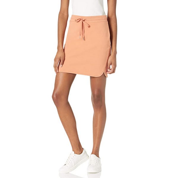 Daily Ritual Terry Cotton and Modal Sweatshirt Skirt