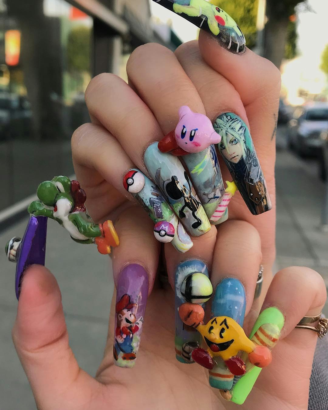Details more than 81 cute anime nails best - in.cdgdbentre