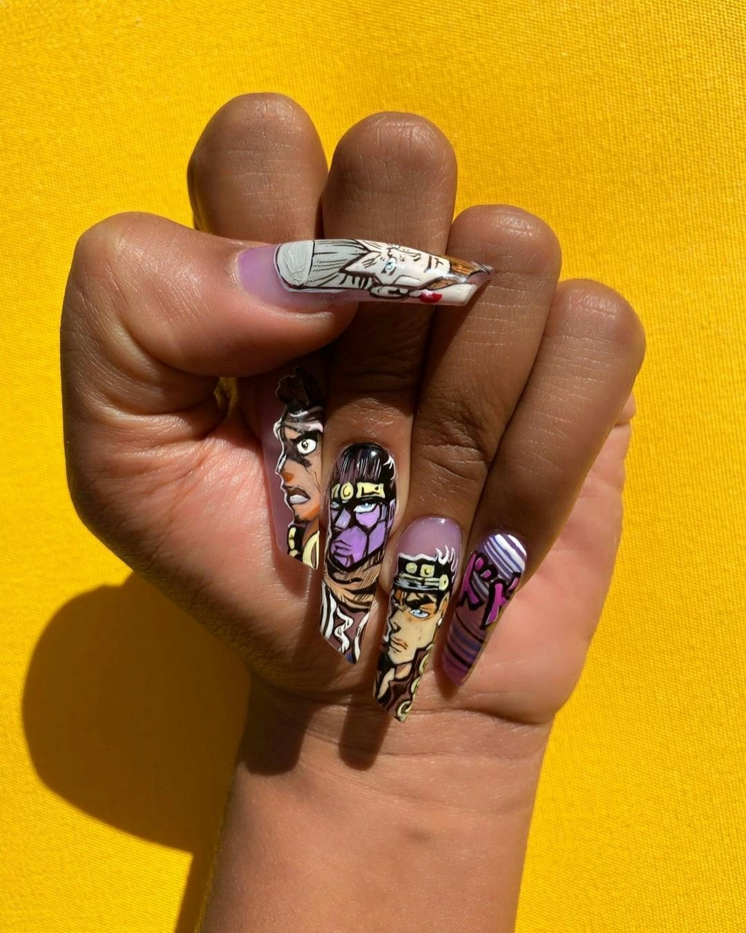 35 Anime Nail Art Ideas That Look Like They Were Pulled Off Your TV Screen  — See Photos | Allure