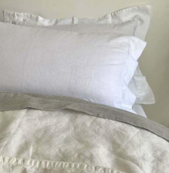 Linen Sheets make a great Mother's Day gift for grandma