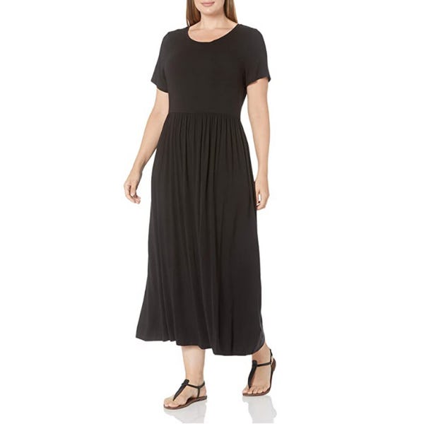 Amazon Essentials Short-Sleeve Maxi Dress