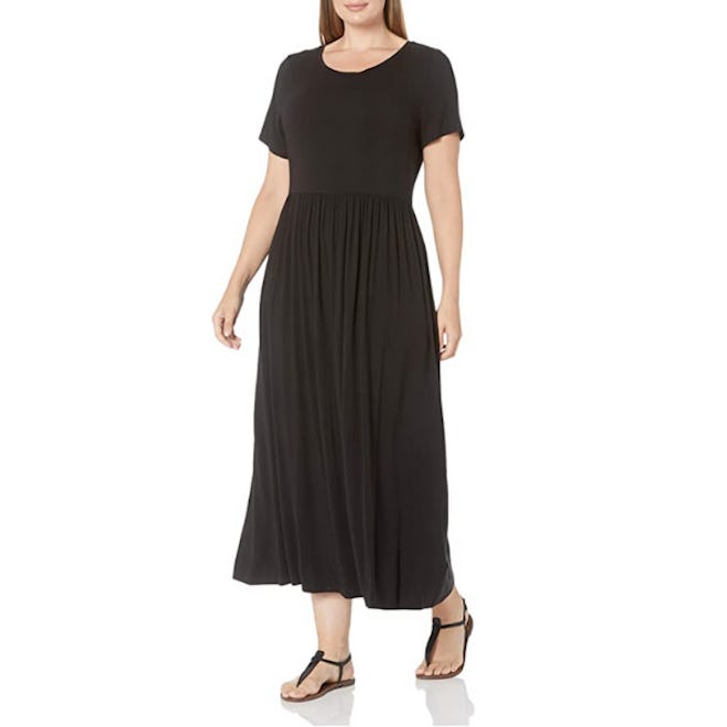 Amazon Essentials Short-Sleeve Maxi Dress