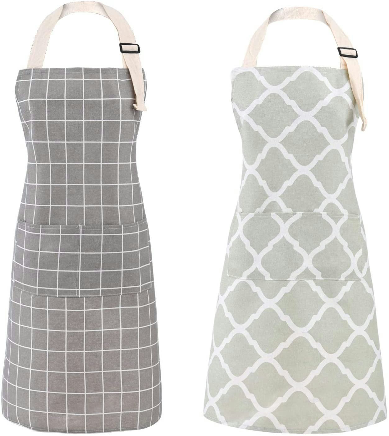 Tosewever Kitchen Aprons (2-Pack)