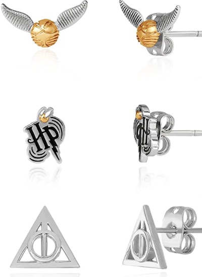 Harry Potter 3-Piece Earrings Set makes a great Harry Potter-themed Mother's Day gift idea