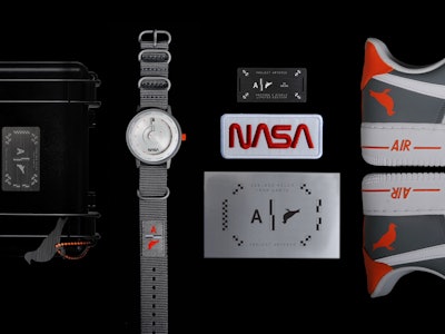 Anicorn Watches Jeff Staple Project Artemis "Space Pigeon" collaboration