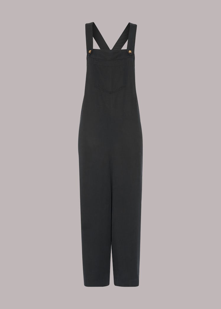 These black overalls from WHISTLES make for an easy, Jennifer Lopez-approved outfit.