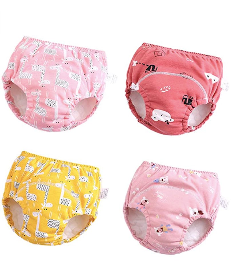 U0U Toddler Potty Training Underwear (4-Pack)