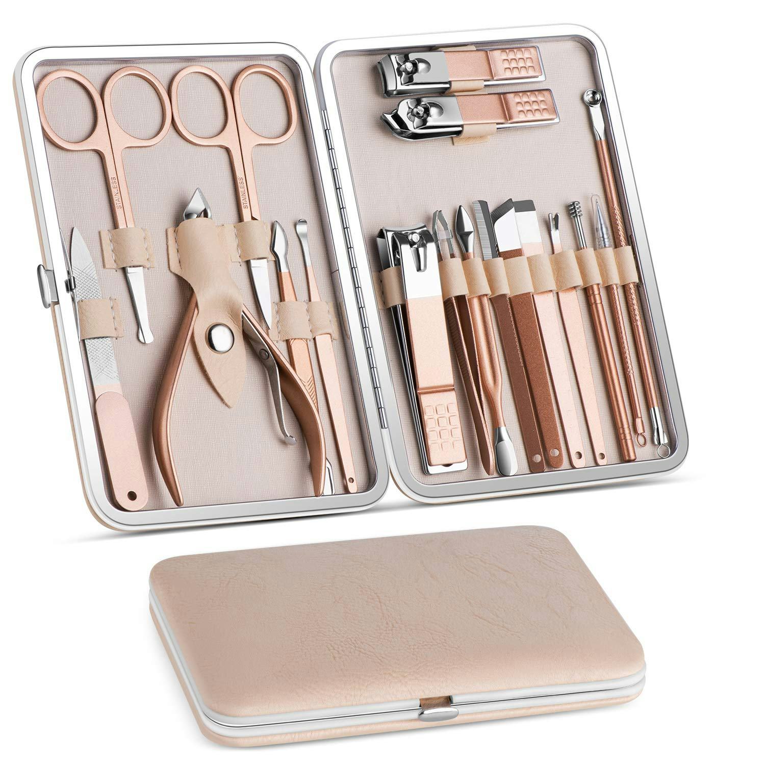 Vabogu Manicure Kit (18-Piece Set)