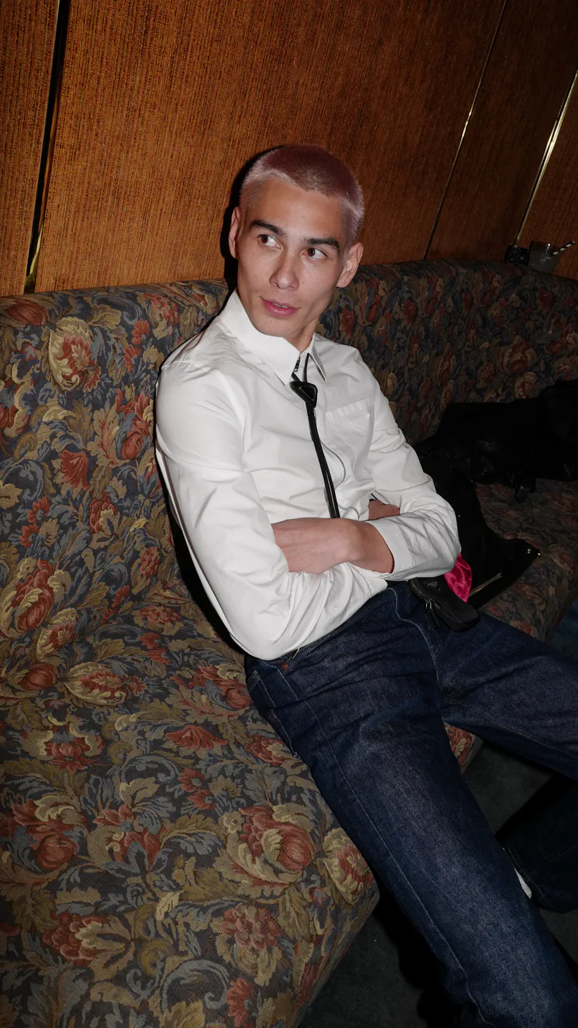 Evan Mock celebrates his birthday party hosted by P00LS at The Flower Shop in New York City on April...