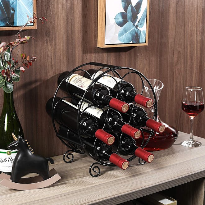 PAG Metal Countertop Wine Rack