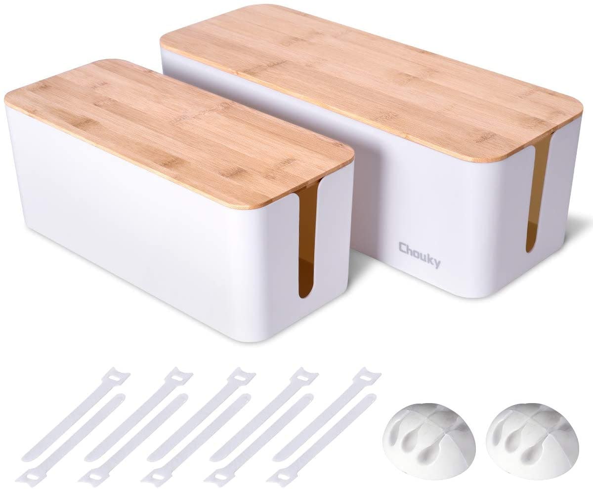 Chouky Cable Management Box (2-Pack)