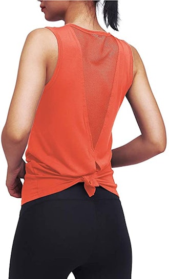 best running shirts for hot weather tie back tank