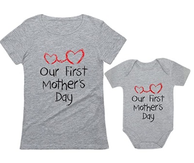 Our First Mother's Day Outfit For Mom & Baby 