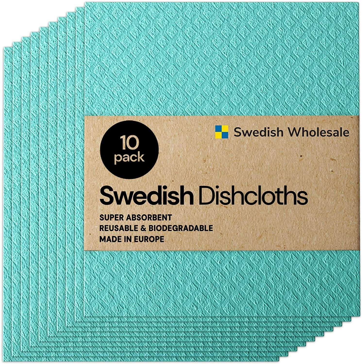Swedish Wholesale Swedish Dish Cloths (10-Pack)