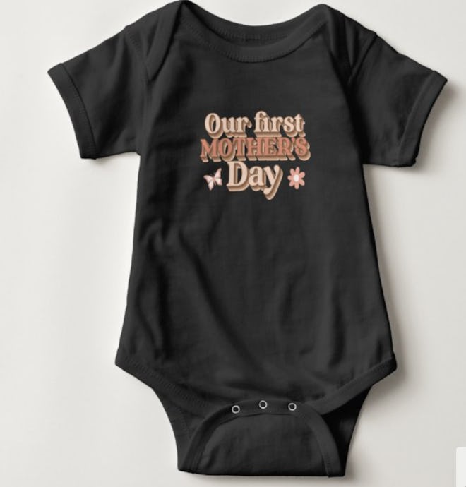 Our First Mother’s Day Onesie