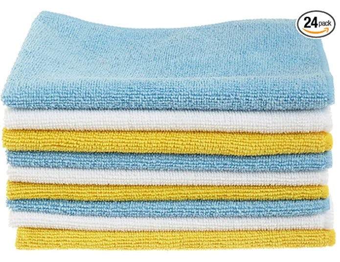 Amazon Basics Microfiber Cleaning Cloths