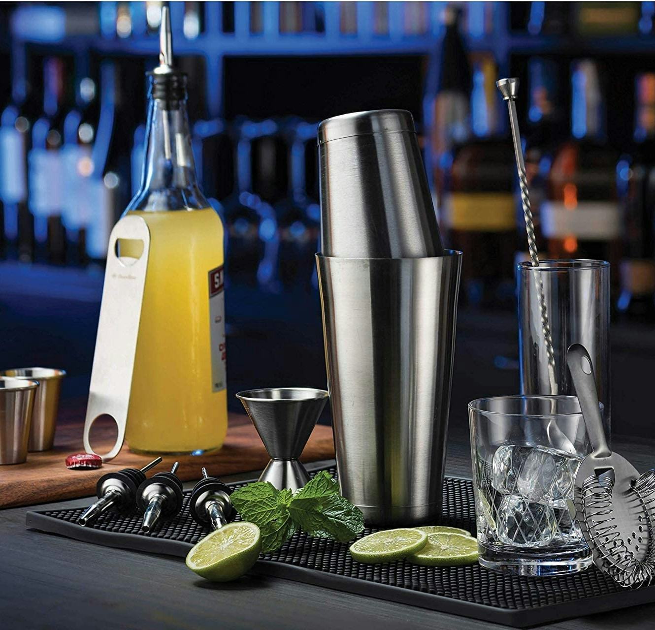 FineDine Cocktail Shaker Set (14 Pieces)