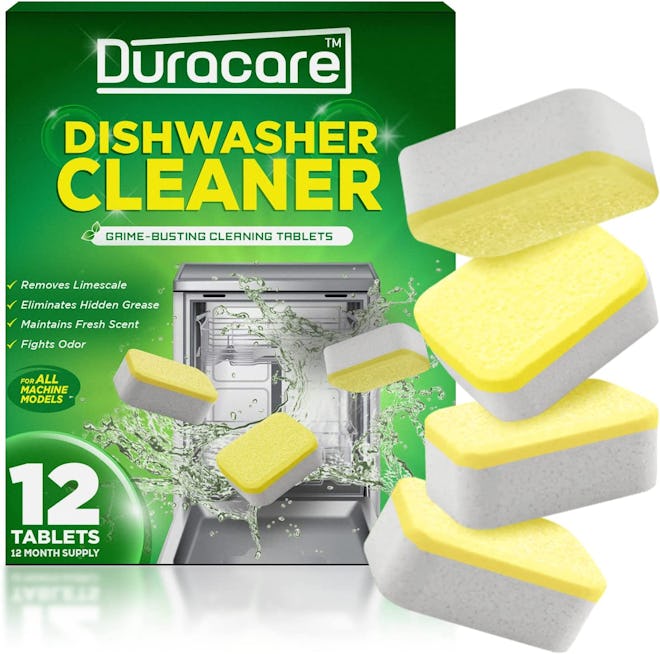 Duracare Dishwasher Cleaner and Deodorizer Cleaning Tablets (12 pack)