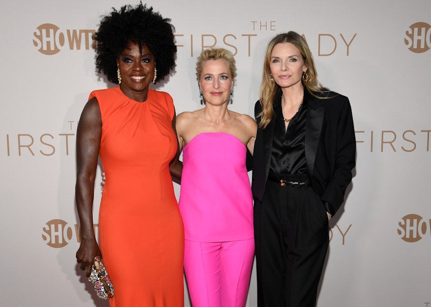 Viola Davis, Gillian Anderson, and Michelle Pfeiffer Go Monochrome for ...