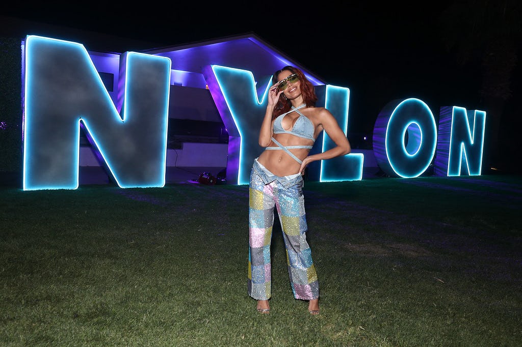Anitta at NYLON House/ top by Edikted