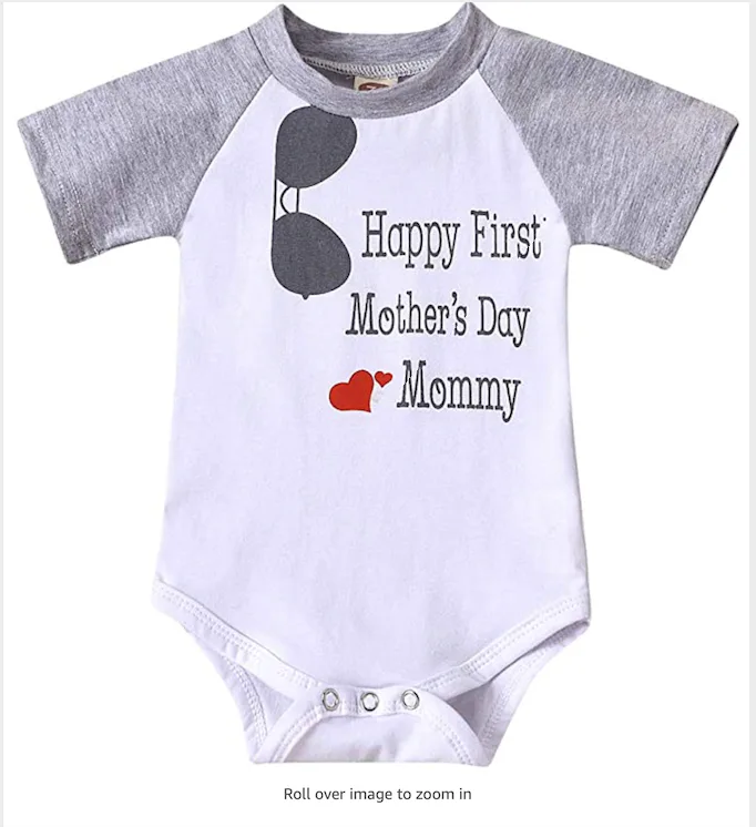 These Adorable First Mother's Day Onesies Will Make Your Photo