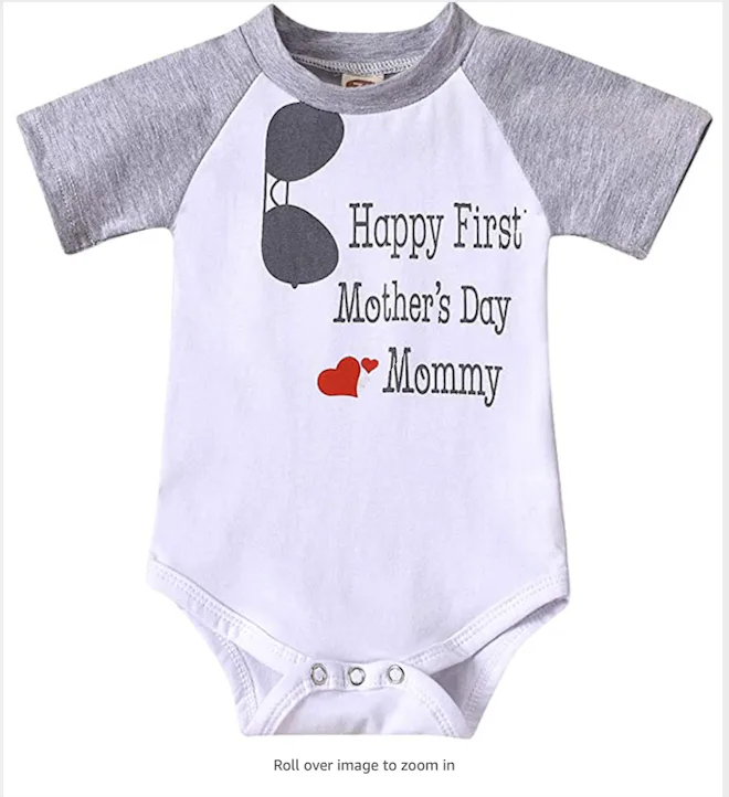 These Adorable First Mother's Day Onesies Will Make Your Photo