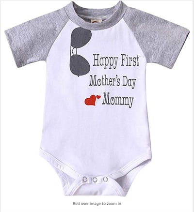 Happy first mother best sale day mommy onesie
