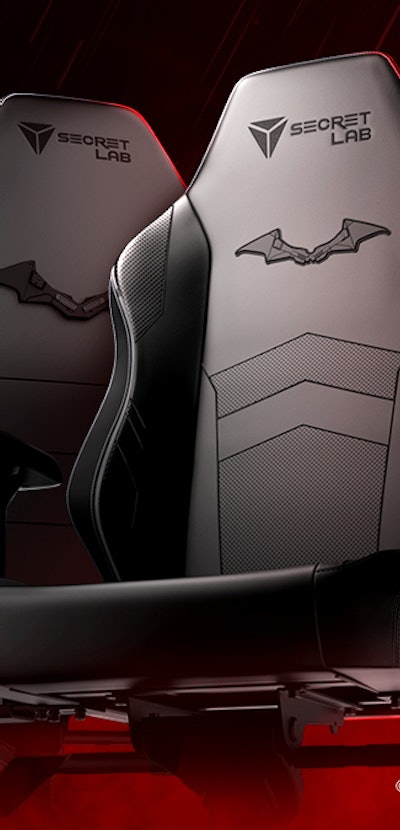 Two 'The Batman' gaming chairs by SecretLab