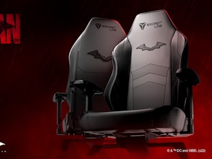 Two 'The Batman' gaming chairs by Secret Lab
