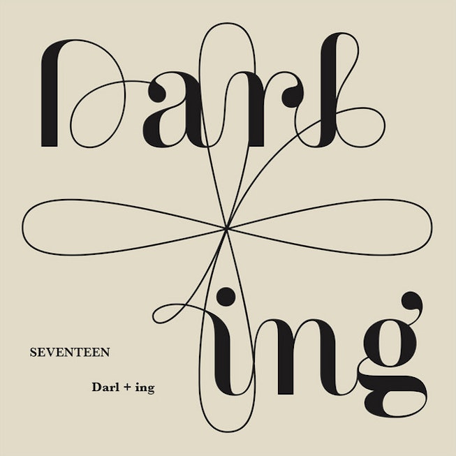 “Darl+ing” song cover photo of the SEVENTEEN boy band