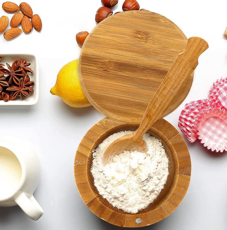 Estilo Bamboo Salt Box