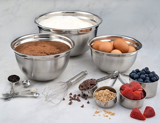 Estilo Stainless Steel Mixing Bowl Set (12 Pieces)