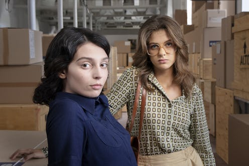 Gaia Girace as Raffaella “Lila” Cerullo and Margherita Mazzucco as Elena “Lenù” Greco in 'My Brillia...
