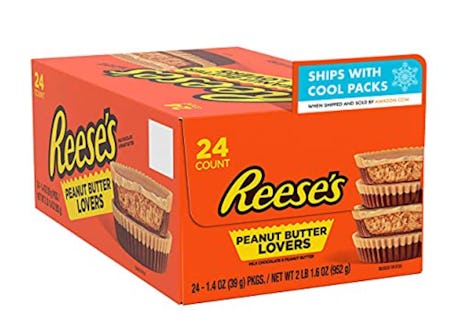 Reese's Peanut Butter Lovers Milk Chocolate Peanut Butter Cups Candy Pack