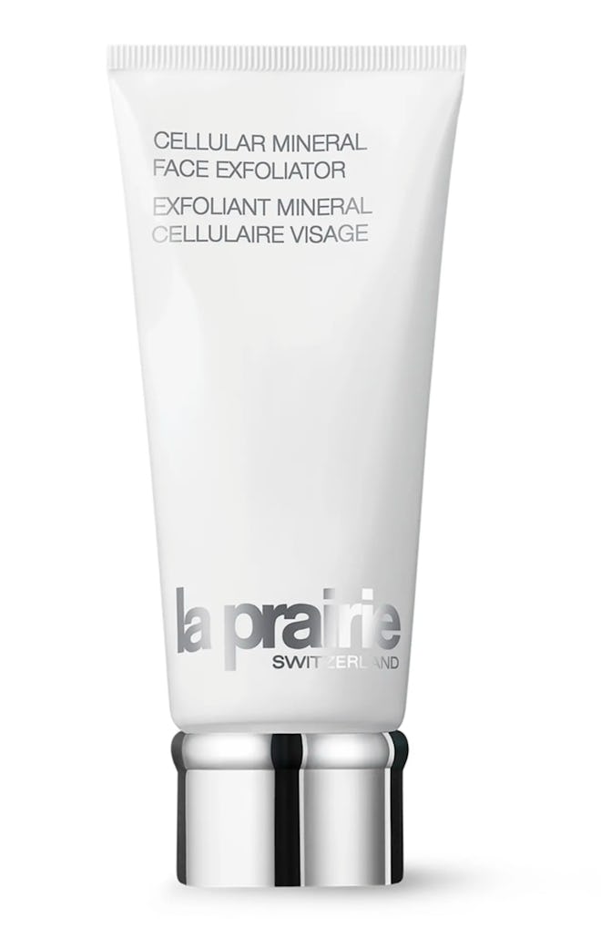 La Prairie Cellular Mineral Face Exfoliator can exfoliate your hands