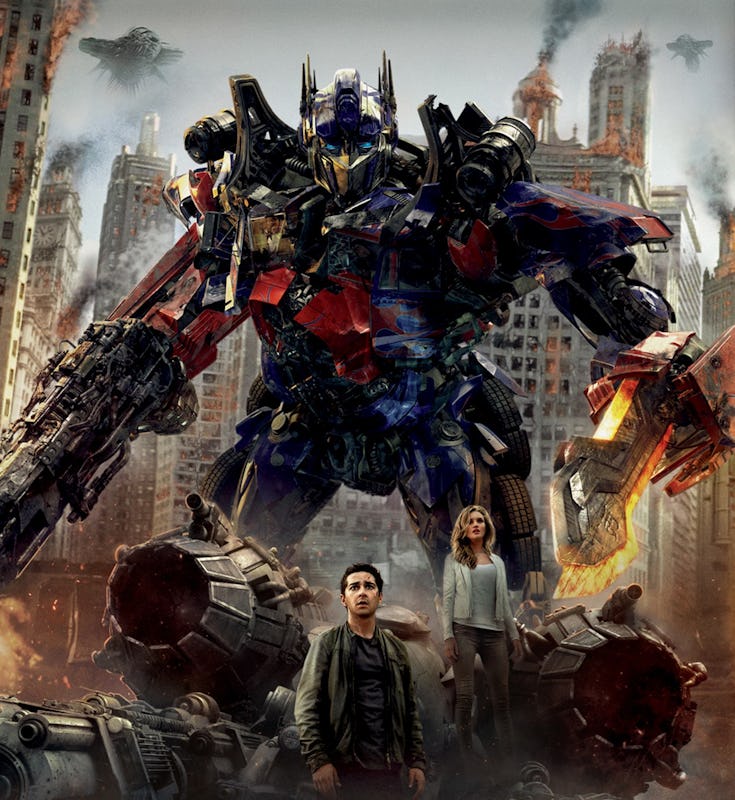 poster art from Transformers Dark of the Moon movie