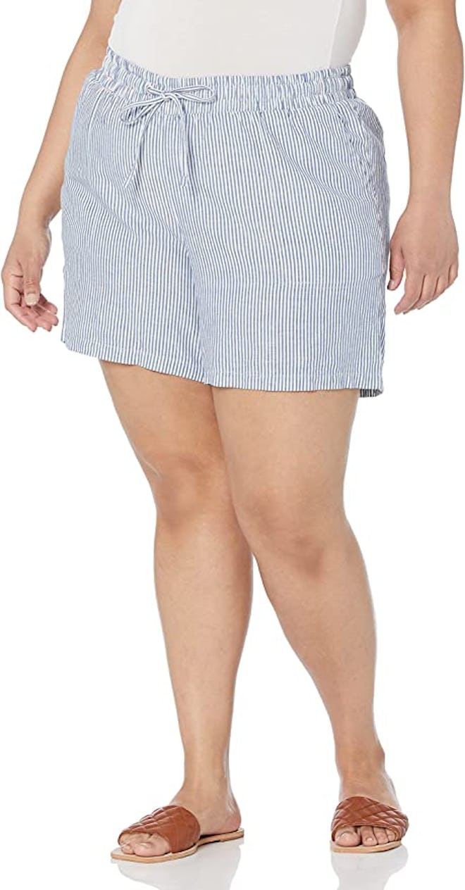Amazon Essentials Drawstring Linen Blend Short