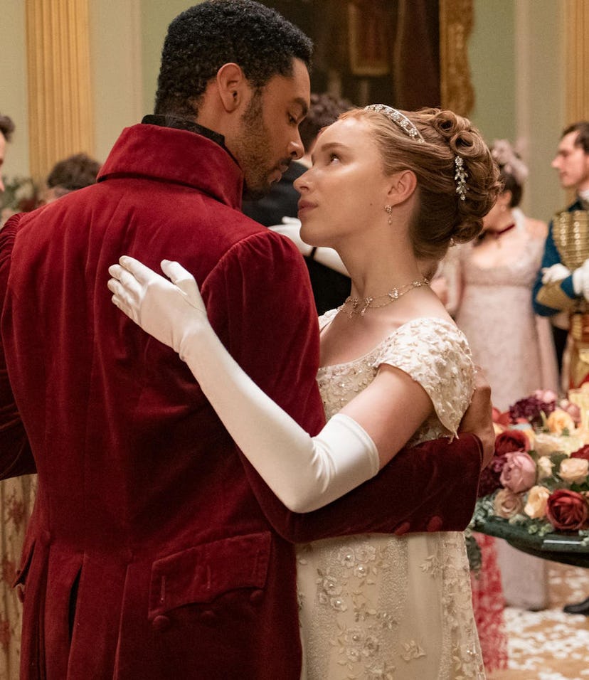 Daphne and Simon in Bridgeton Season 1