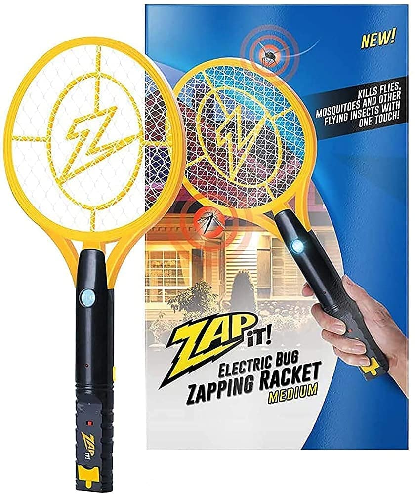 Zap It! Rechargeable Bug Zapper Racket