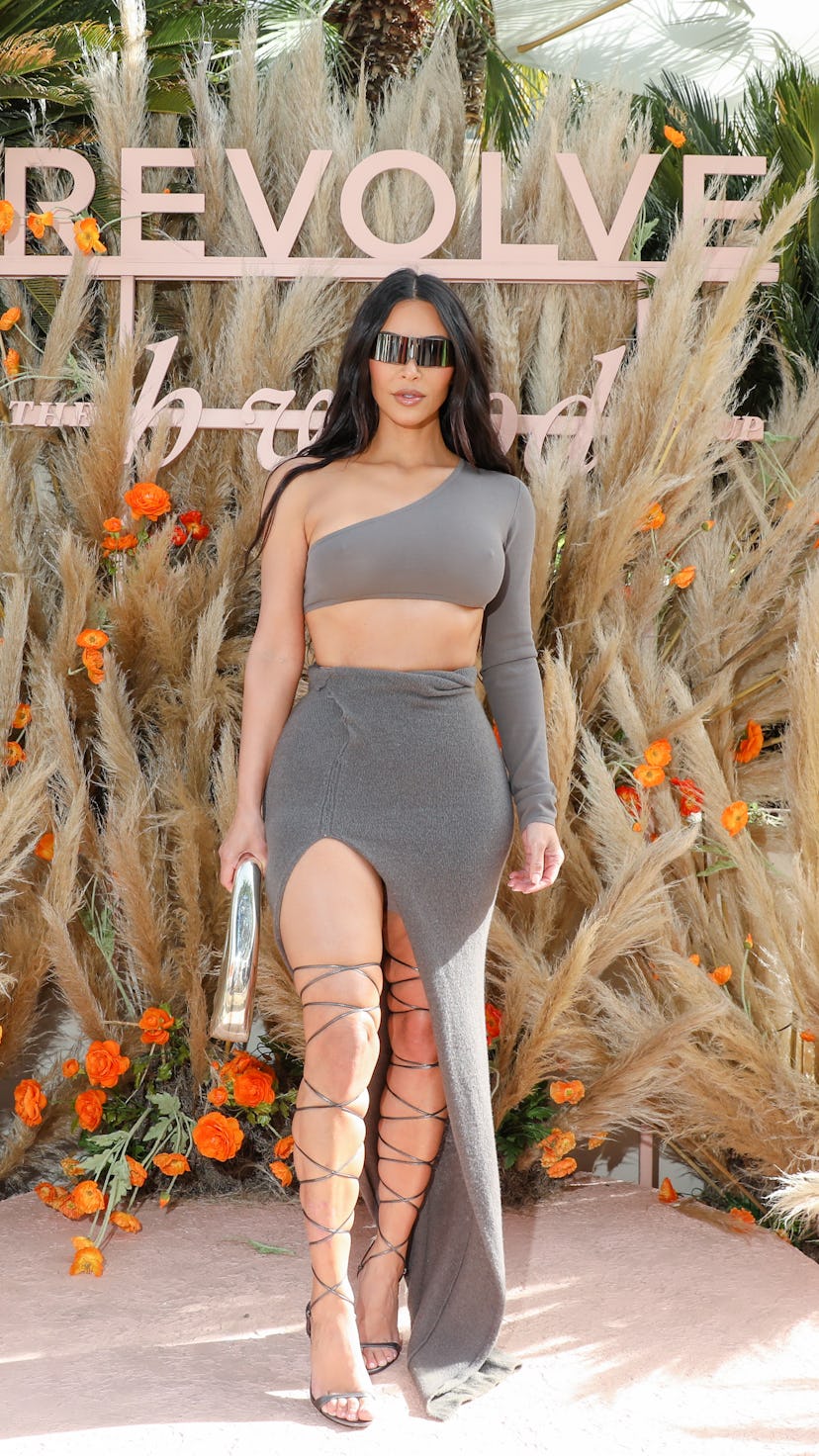 Kim Kardashian at Revolve Festival
