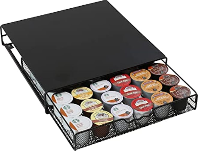 K-Cup storage drawer for organizing coffee pods