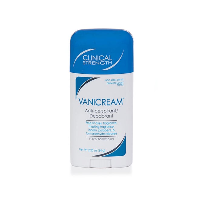 best deodorants for sweaty people vanicream