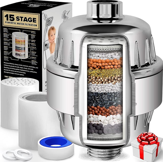 AquaHomeGroup 15-Stage Shower Filter