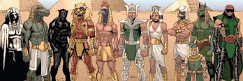 The Ennead in Marvel Comics